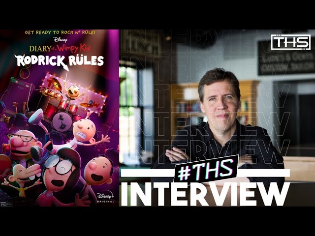 Jeff Kinney Talks the Diary of a Wimpy Kid New Book and Disney+ Movie