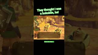 they thought I was a bokoblin #skywardswordhd #zelda #letsplay #eldin #mogma