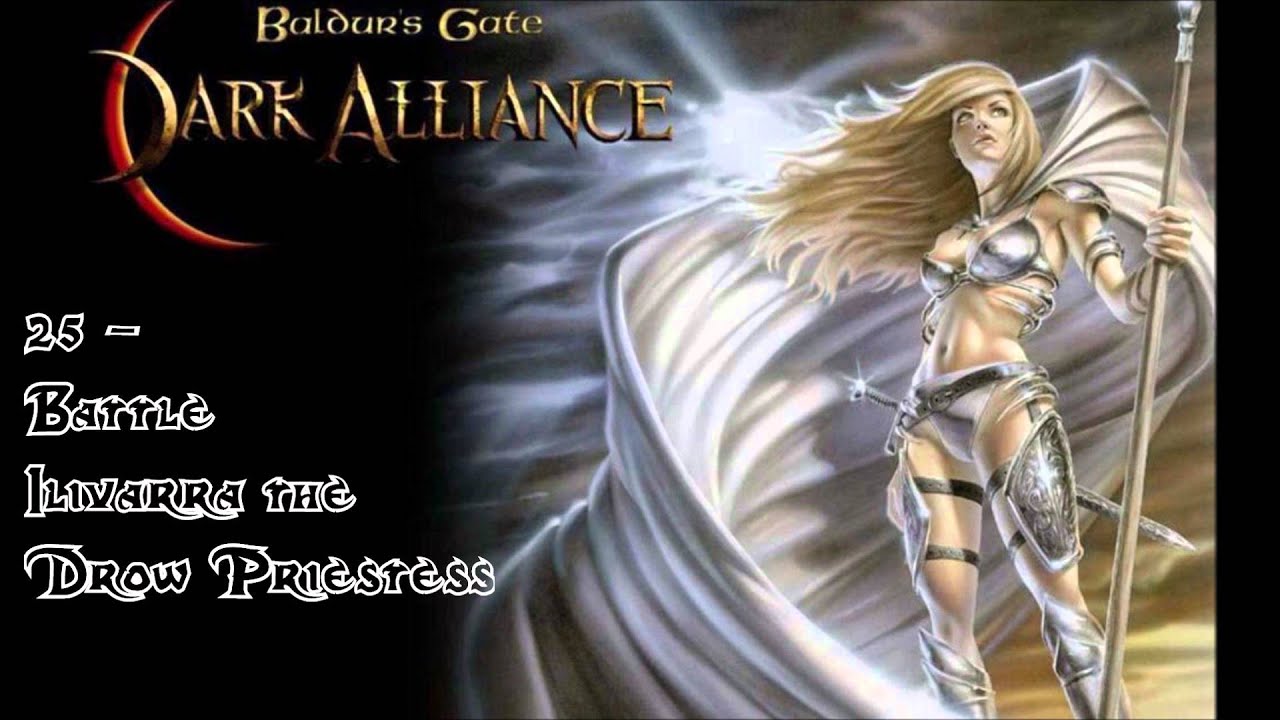 Baldur's Gate; Dark Alliance - Battle (Ilivarra the Drow Priestess)