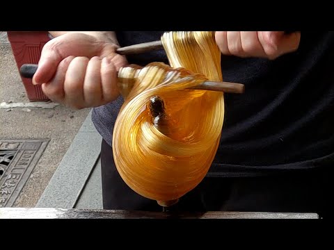 白糖蔥拉糖手藝 /Handmade Candy Making Master -台灣街頭美食