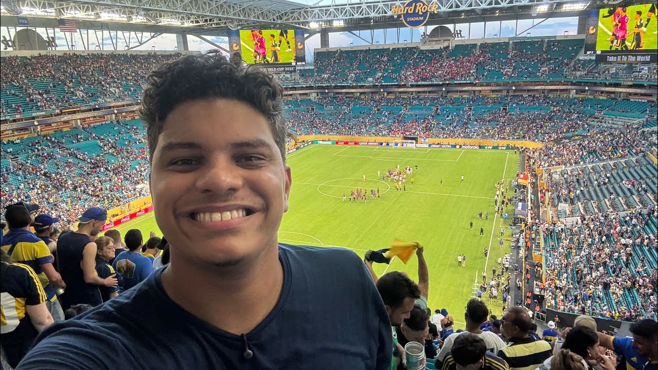 Uma Das Torcidas Mais Insanas Do Mundo! -Boca Jrs 2 vs 2 Benfica- Copa do Mundo de Clubes 2025