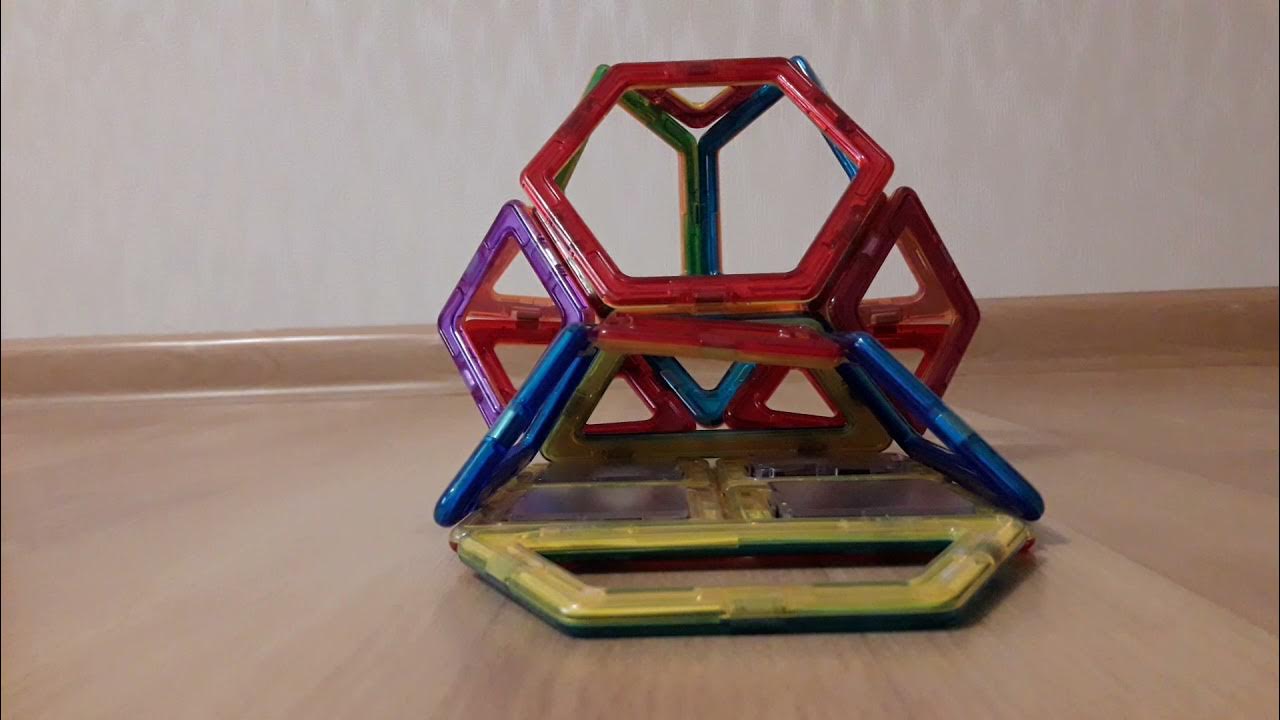 корабль быстрее сверхскорости. Из магнитного конструктора - YouTube