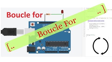 Arduino Episode 8 Initiation à la boucle for