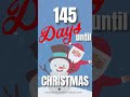 145 Days Until Christmas #christmascountdown #christmascountdown2024
