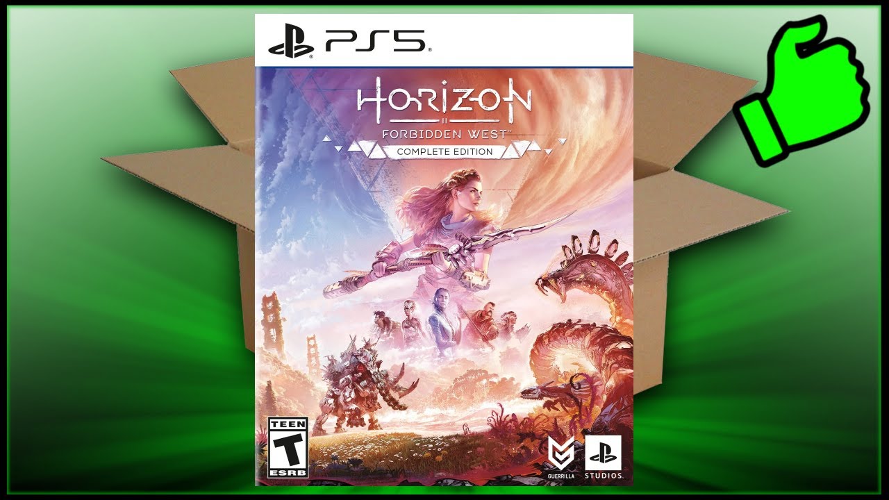 Horizon Forbidden West: Complete Edition [PS5] (Unboxing/Offline/Review) 