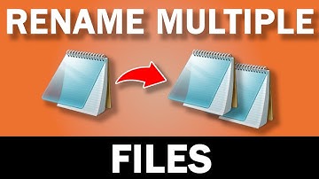 Use This Trick to Rename Multiple Files Instantly