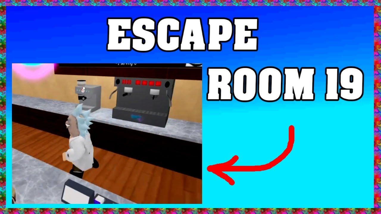 ROOM 19 in Roblox ESCAPE ROOM 4 ! 🚪👀