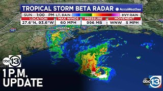 Tropical Storm Beta's timeline may change today