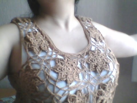 Blusa a crochet paso a paso facil y rapido parte #2 manualidades de animales