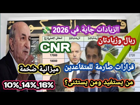 تفاصيل رفع الحد الأدنى للأجور وزيادات معاشات المتقاعدين والمنح المنقولة وتخفيض الضريبة2026