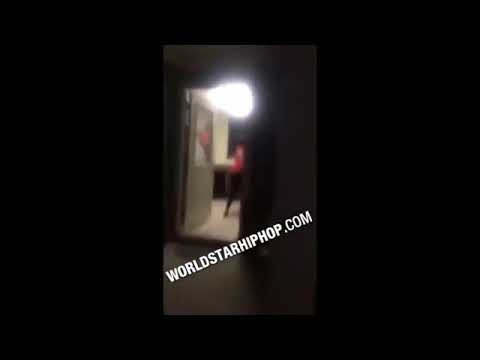 Girl gets beat in her own house - YouTube