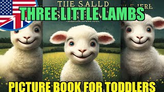 Three Little Lambs - Picture book for children and toddlers - Bedtime story - Fairy tale