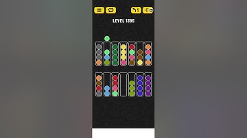 Ball sort puzzle level 1395 #walkthrough #ballsortpuzzlewalkthrough #ballsortpuzzleanswer