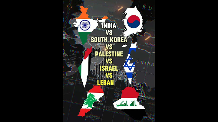 India vs South Korea vs Palestine vs Israel vs lebanon vs Iraq #countries #comparison #shorts #world