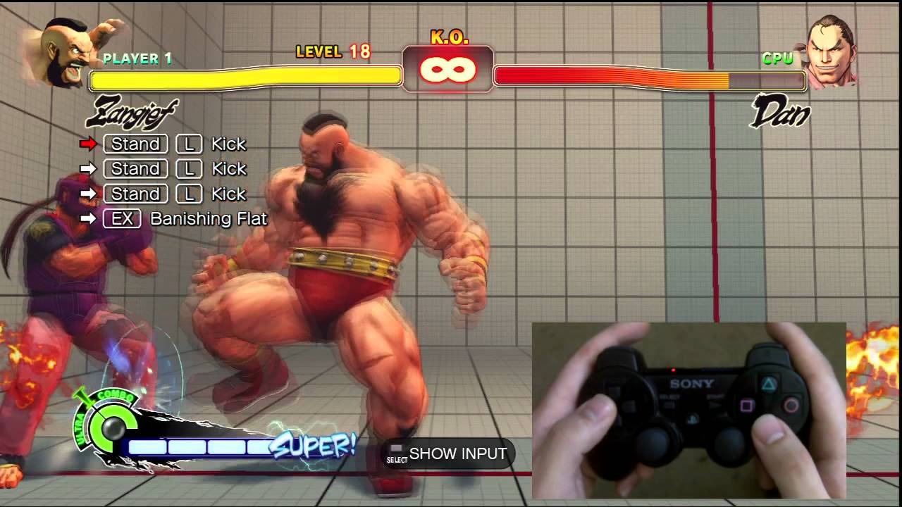 CONTROLLER STREET FIGHTER IV (ZANGIEF) FIGHTPAD WIRELESS 2.4GHZ SONY PLAYSTATION 3 (PS3) (NEUF - BRAND NEW