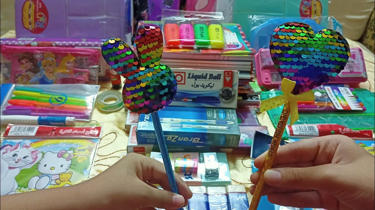 مشتريات المدرسة 2022 أخيراً/وجولة سريعة فى محل بيع مستلزمات المدارس🌻🌻