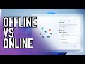 Should You Use an Offline or Online Account? - Windows 10 &amp; 11 Tutorial