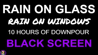 Heavy Rain Downpour, Soothing Relaxation Rain Sounds, Rain On Windows, Rain On Window Glass, Raining