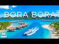 FLYING OVER BORA BORA (8K UHD) – Soothing Music Along With Beautiful Nature Video - 8K Video UHD