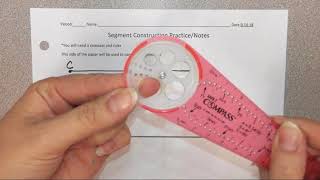 Constructions: Copy a Segment