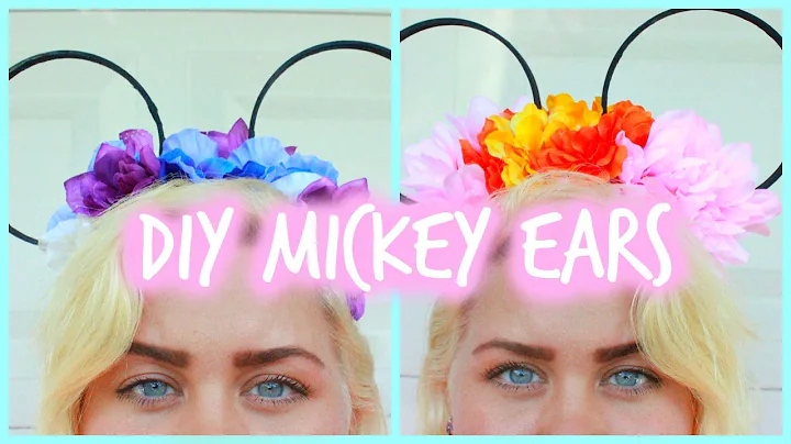 Create Your Own Stunning Flower Mickey Ears with Ease