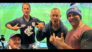 BLUES RADIO | Andy, Kouta, Ang & Sam get DESPERATE as Carlton hangs on v Melbourne - SEN