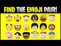 FIND THE EMOJI PAIR! P00055 Find the Difference Spot the Difference Emoji Puzzles PLP