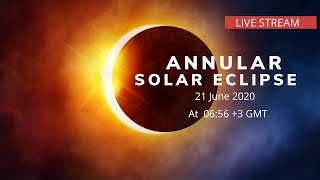 Annular solar eclipse live observation ...