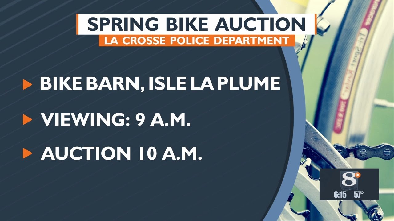 Spring Bike Auction in La Crosse YouTube