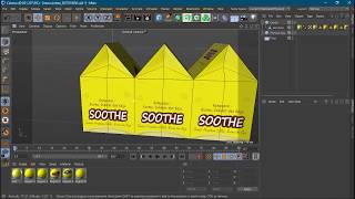 Proses Membuat Kemasan dengan Aplikasi Cinema4D dan PLMPACK Stackbuilder