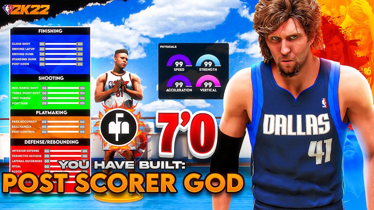 The Best Post Scorer Build on NBA 2K22