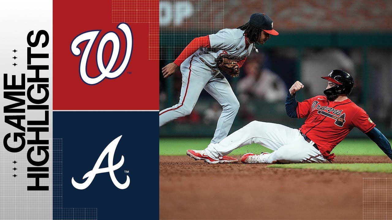 Atlanta Braves walk off on Washington Nationals in extras on Joc