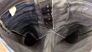 Samurai Jeans 20Th Anniversary 25Oz Up Close Video Of Insane Details Japan Okayama Denim