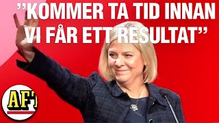 Magdalena Andersson (S): 'Kommer ta tid innan vi får ett resultat'