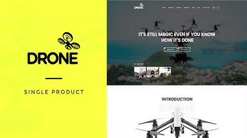 Drone - Single Product WordPress Theme | Themeforest Website Templates and Themes