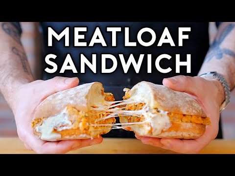 Binging with Babish Meatloaf Sandwich from Trollhunters Tales of Arcadia