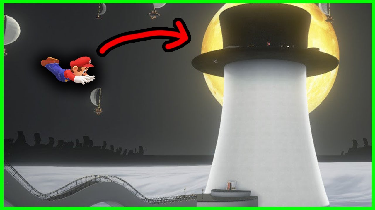 Super Mario Odyssey, but low gravity is everywhere