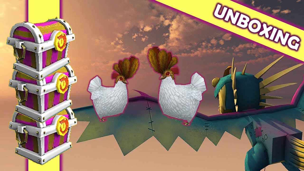 Opening 100 Thawfest 2022 Mystery Chests - School of Dragons