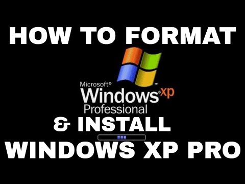 Windows XP Formatting