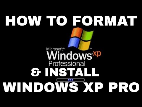 ভিডিও: উইন্ডোজ এক্সপি ফরম্যাট কিভাবে
