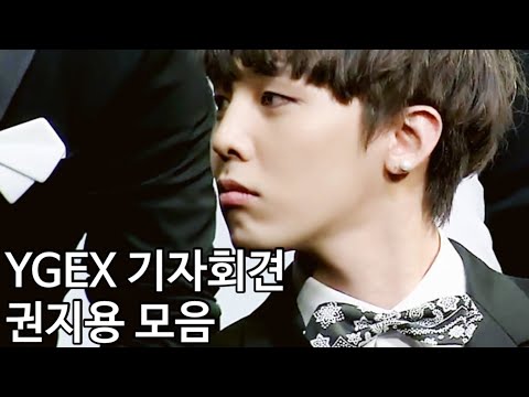 개인적으로 진짜 좋아하는 YGEX 기자회견 권지용 모음집