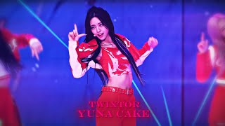 Itzy Yuna Cake 230731 Fancam Showcase Twixtor Clips 4K