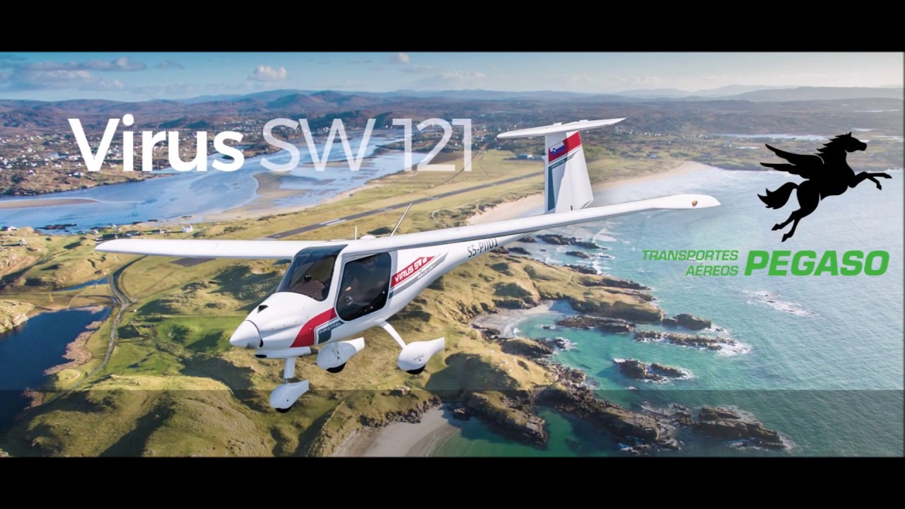 Pipistrel VIRUS SW 121, Certificado EASA - YouTube