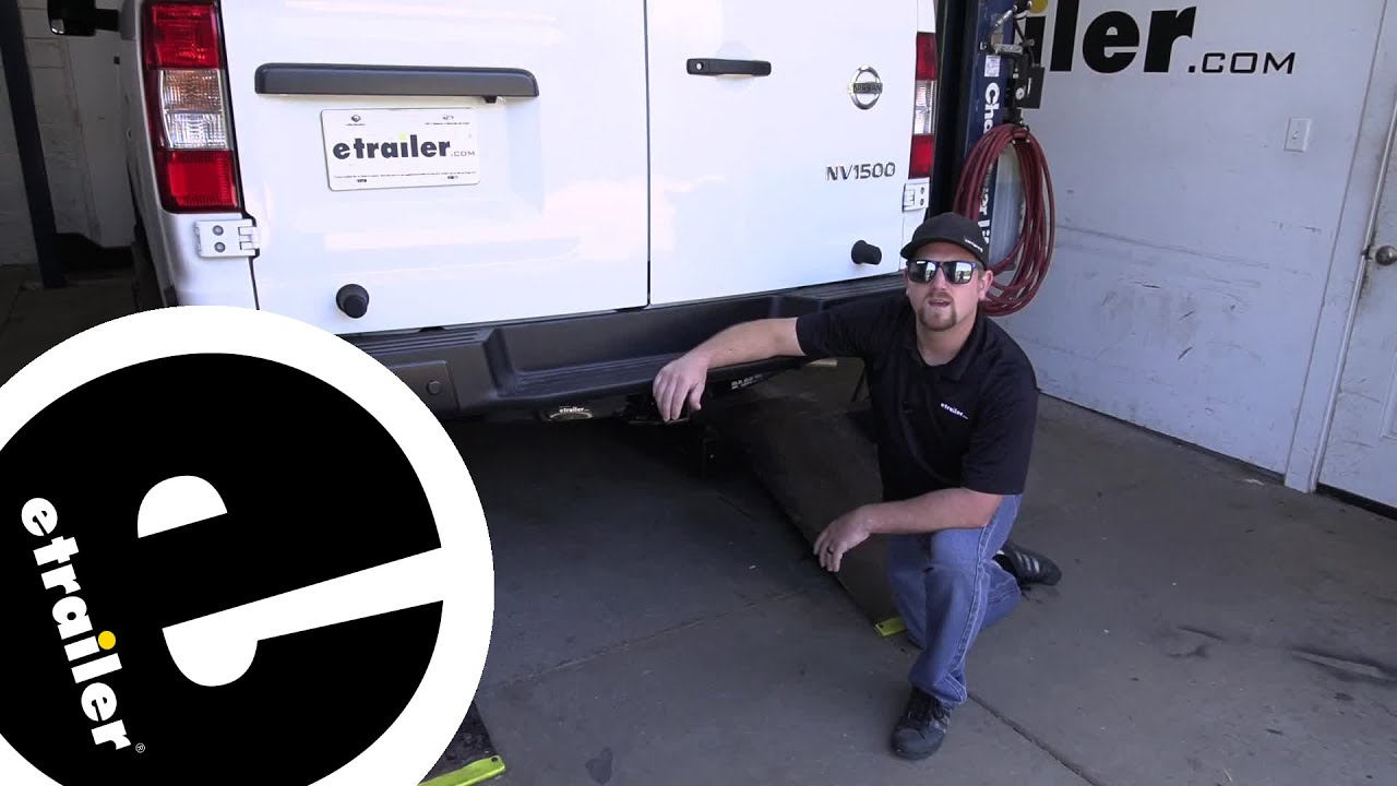 etrailer | Curt Trailer Hitch Installation - 2020 Nissan NV 1500 - YouTube