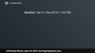 1/19 Howell Street, Lalor VIC 3075 | AuPropertyReport.Com