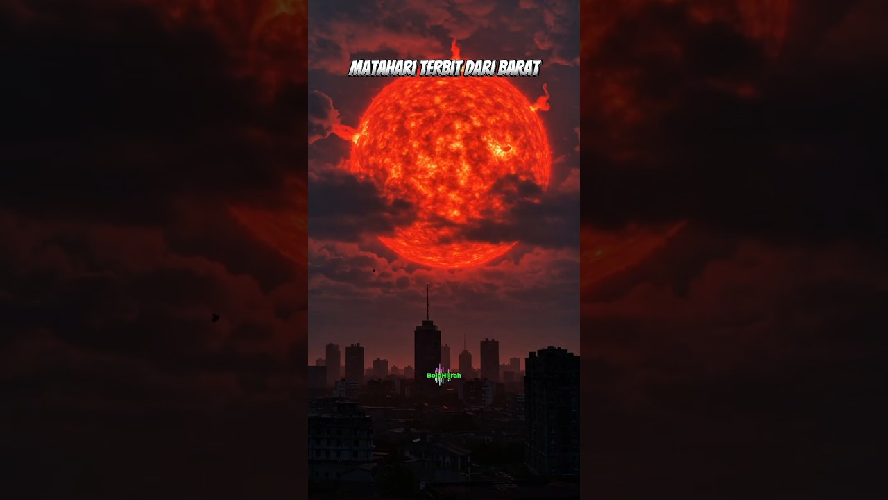 Tanda Kiamat: Matahari Terbit dari Barat | Fenomena yang Mengejutkan Dunia