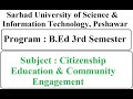 Sarhad University Solved Paper &amp; Outline | Citizenship Education &amp; Community Engagement |