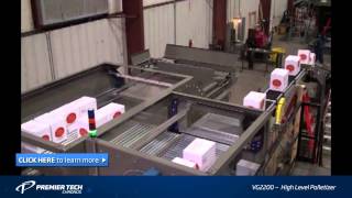 High-Speed Automatic Palletizer - Case Palletizer  (APH-5480, Formerly VG-2200)