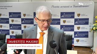Investiții de 80 de milioane de euro în Aeroportul din Cluj