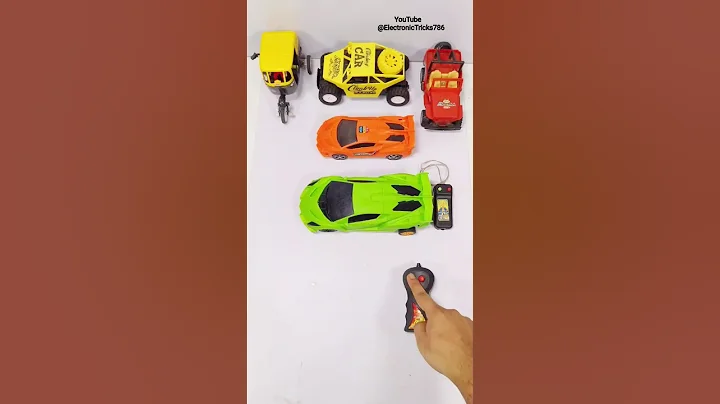 Remote car with DC motor / Remote control car / Repair RC car Upgrade / Remote car Unboxing